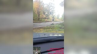 Strippin' NEKKED in the middle of the street