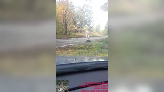 Strippin' NEKKED in the middle of the street