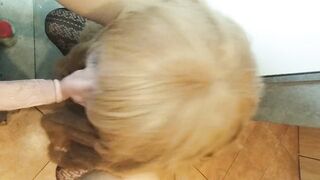 Sissy blowjob training