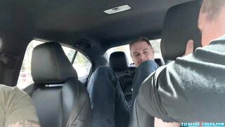 Blonde Gay Ryder Laughs Loudly As His Feet Gets Tickled