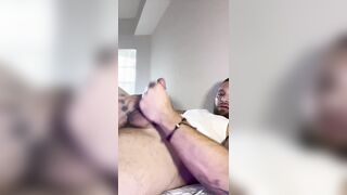 Sexy ass man blows a fatass nut for your pussy.