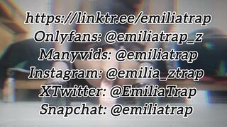 Anal Dildo Expanded my Pussy Ass - Riding Dildo - Cumshot - Sissy Crossdresser Femboy Trap