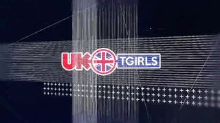 UK TGIRLS - Jazmin Strokes Her 7 inches Cock For You