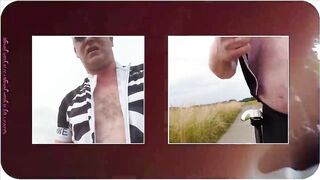 Video collage of a bike tour without 1 Outdoor