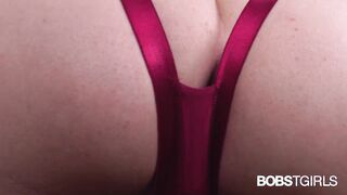 BOBSTGIRLS - Tori Easton Super Sexy In Red Lingerie