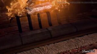 Futa Triss X Yen & Ciri - the Witcher Futanari - the Celebration of Midwinter