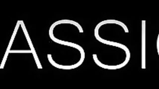 Anal slave slut. Big tits cuffed horny girl in restraints gets fucked roughly by shemale