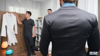 Cum Facial/ MEN / Joey Mills, Dom King, Big Dick Fig