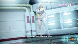 Flying High - Futanari Superhero Porn Game Overview