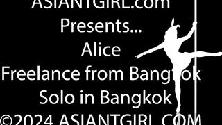 ASIANTGIRL - Horny Asian Ladyboy masturbates with Hard Cock