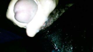 Cd in pantyhose leotard. Slimed masturbate and cum.