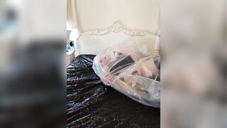 Sexy tv plastic fetish and masturbation