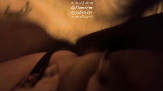 helping my step brother to cum BB