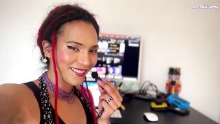 In the office I Jerk off and CUM