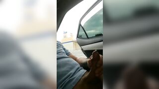 public cum in backseat of my car