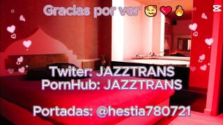 Chubby trans girl touching herself and enjoying her new toys