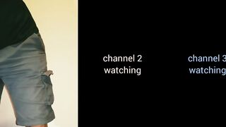 3 hot and horny but sexual neglected and lonely hetero husbands jerk off together online