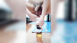 FagTeetajet Thai gay solo anal