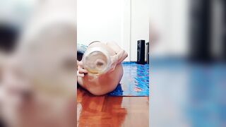 FagTeetajet Thai gay solo anal