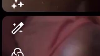 Making DL Cum On FaceTime Stroking My Pretty Dick