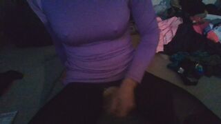 Edging while watching porn