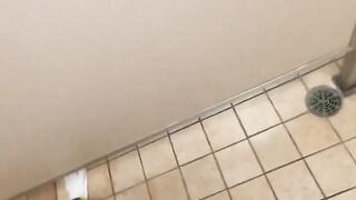 Male cumming in a random gas station????