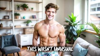 My STRAIGHT NEIGHBOR Caught Me Naked And Did IT... (Gay Love Story)