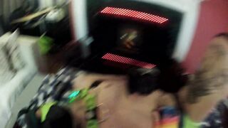 My Omega Puppy Playing With His Toys and Eating Out of His Bowl