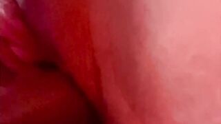 my first time taking a dildo