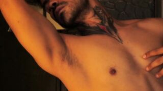 A guy like jerking off