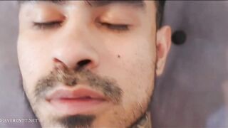 He cant resist and comes in front of the camera -Stephanos Verentt