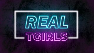 REAL TGIRLS: Wreck My Gape - Flowergoth Roze & Kelly Quell