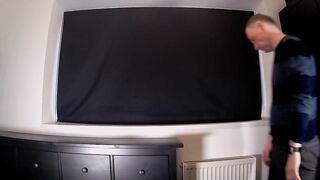 Kudoslong strips naked and masturbates his shaved smooth uncut cock