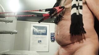 winter exhib and nipples clamps