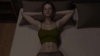 Futa Breeding Agency - sending a dick pic to her and masturbating in the shower