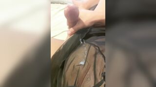 Good morning cumshot from Brazil