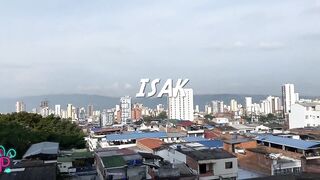 Colombian boy with huge cock has a big erection and pulls out his cum