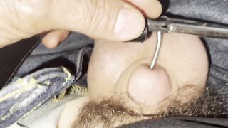 Fucking my belt buckle