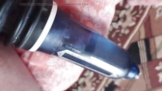 Pumping and training today my cute dick.