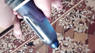 Pumping and training today my cute dick.