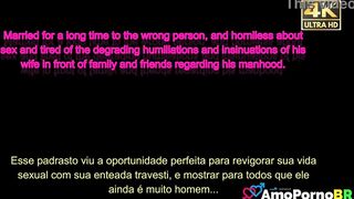 Only with my transvestite stepdaughter do I feel like a real man!