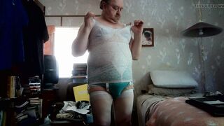 STRIPPING, MASTURBATING, CUMMING