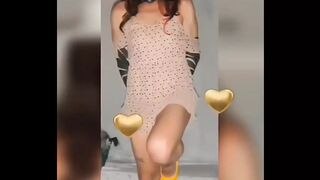 Sideshow of my polkadot dress and hat play