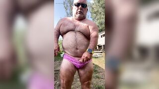 Purple Panty Edging Hands Free Cum