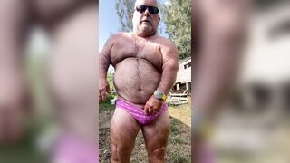 Purple Panty Edging Hands Free Cum