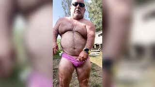 Purple Panty Edging Hands Free Cum