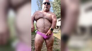 Purple Panty Edging Hands Free Cum