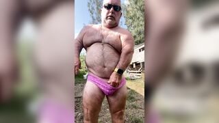 Purple Panty Edging Hands Free Cum