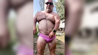 Purple Panty Edging Hands Free Cum