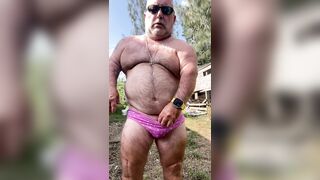 Purple Panty Edging Hands Free Cum